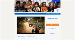 Desktop Screenshot of fundraise.plan.org.au